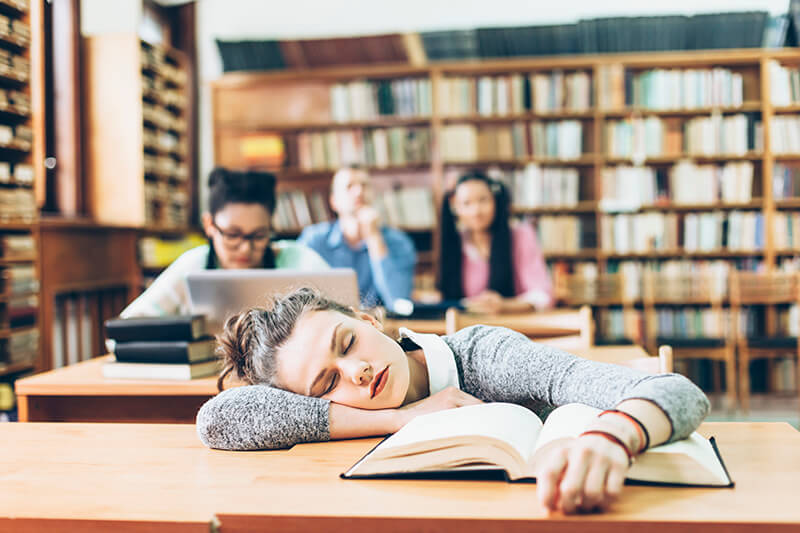 why homework affects sleep