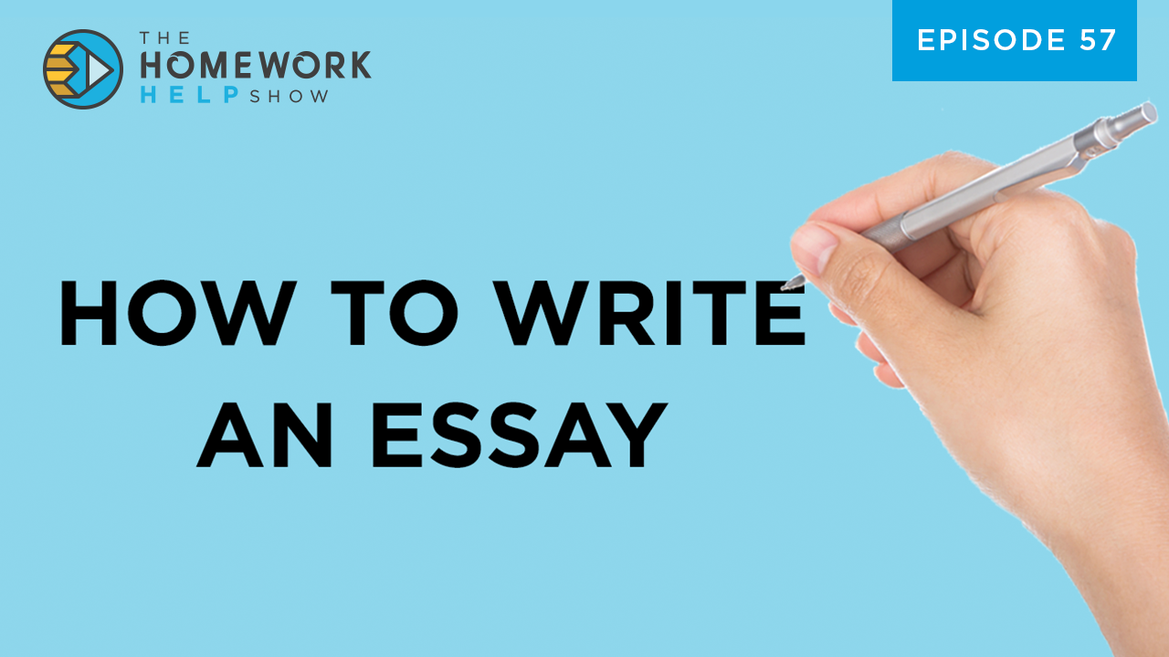 writing an essay is homework